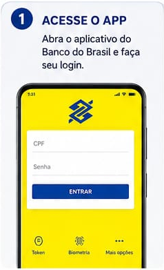 Passo 1 do guia Banco do Brasil: acessar o aplicativo